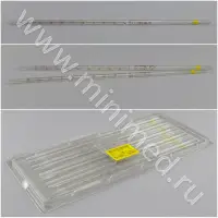 Пипетка градуированная 2-1-1-1, 1 кл. точности (от любой отметки до сливного кончика) (ГОСТ 29228-91)