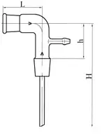 Алонж АИО-П-29/32-14/23 эскиз 5-404