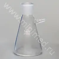 Колба Бунзена (с тубусом) со шлифом 2-100-19/26