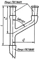 Насадка Н-3-14/23 ТС ГОСТ 25336-82