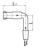Изгиб И<90° КМ-14/23-14/23 ГОСТ 25336-82