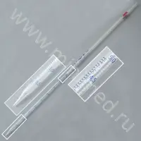 Пипетка градуированная 2-1-2-5 (от любой отметки до сливного кончика) (ГОСТ 29228-91, ТУ 9464-013-52876351-2014)