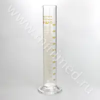 Цилиндр 1-500-1, 1 кл. точности, мерный на стеклянном основании (ГОСТ 1770-74)