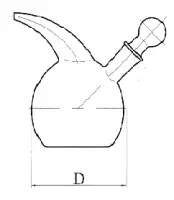 Капельница Шустера (шлиф 10/13)