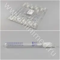 Пробирка лабораторная (мерная со шлифом) ПМ2-10-14/23, с притертой пробкой (ГОСТ 1770-74)