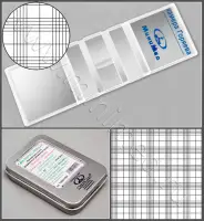 Камера для счета форменных элементов крови исп. 1 (Камера Горяева) 2-х сеточная