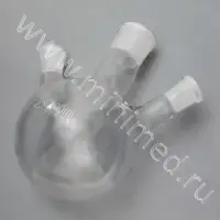 Колба круглодонная КГУ-3-1-500-29/32-19/26 со шлифом и тремя горловинами (ГОСТ 25336-82, ТУ 9464-019-29508133-2015)