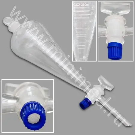 Воронка ВД-3-125 делительная грушевидная с делениями