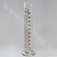 Цилиндр 1-1000-2 мерный на стеклянном основании (ГОСТ 1770-74, ТУ 9464-013-52876351-2014)