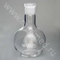 Колба плоскодонная со шлифом, ТС (ГОСТ 25336-82, ТУ 9464-019-29508133-2015) П-1-100-29/32