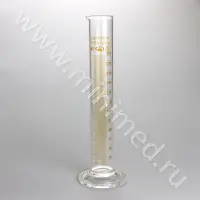 Цилиндр 1-250-1, 1 кл. точности, мерный на стеклянном основании (ГОСТ 1770-74)
