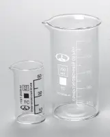Стакан лабораторный В-1-100 ТС высокий с делениями и носиком (ГОСТ 25336-82, ТУ 9464-019-29508133-2015)